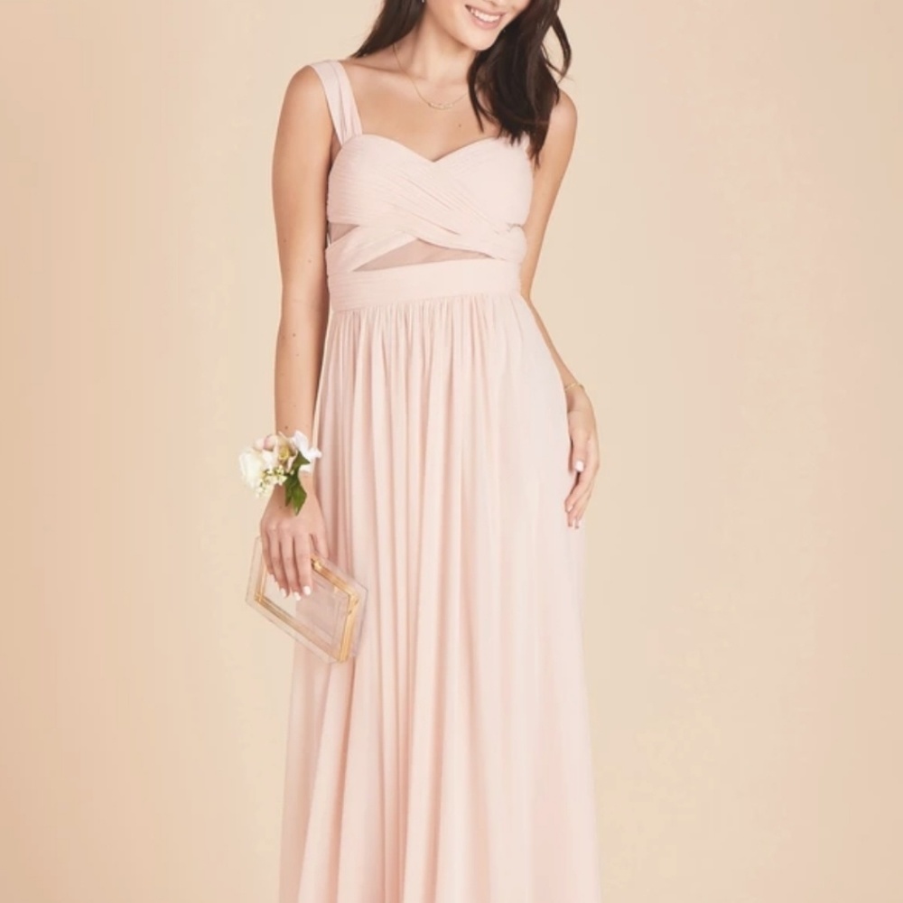Blush Pink Bridesmaid Dress